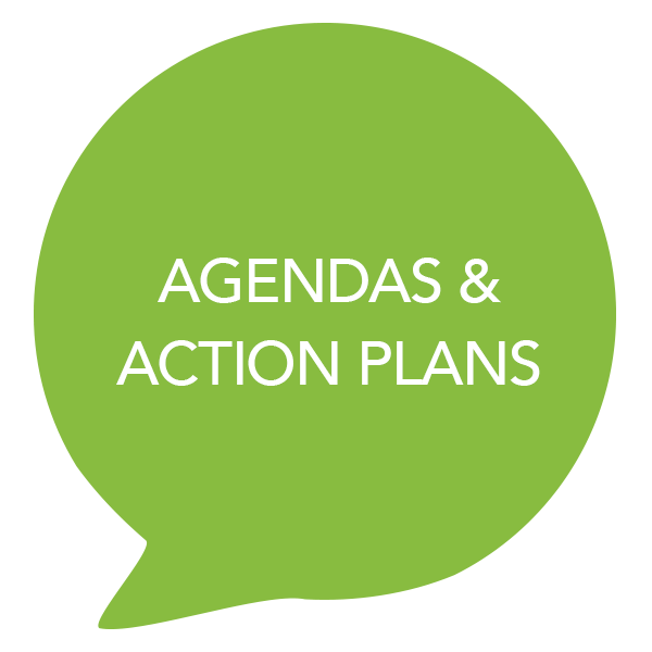 Agendas and Action Plans Agendas and Action Plans