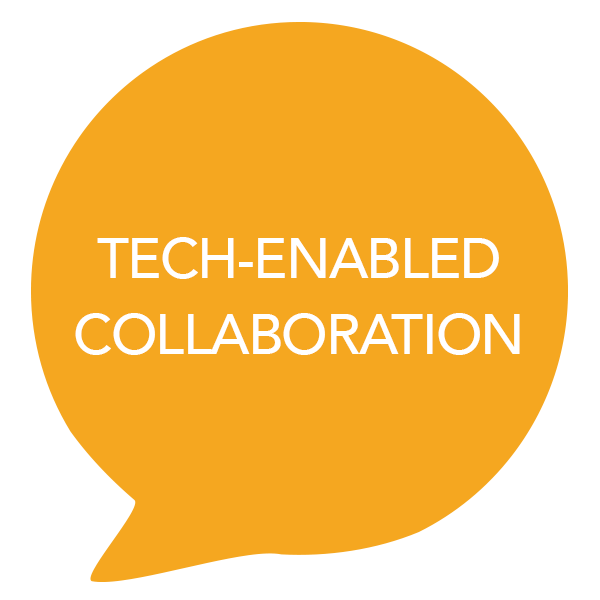 Tech-enabled collaboration Tech-enabled collaboration